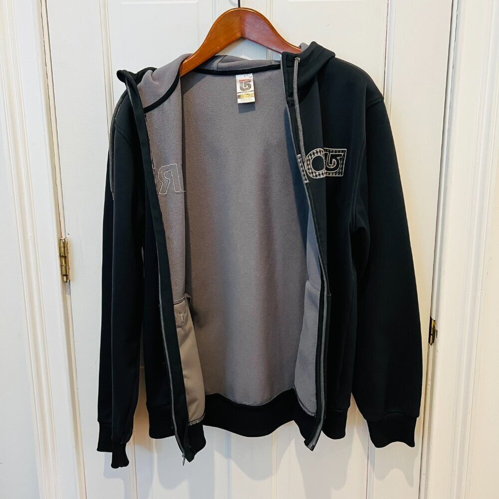 Burton Dryride Men's Hoodie Full Zip Jacket Size Large - Picture 7 of 16